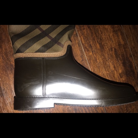Burberry Rain boots housecheck 39 BROWN - Picture 3 of 10